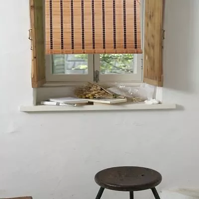 Natural Bamboo Roll Up Window Blind Sun Shade WB-SUN318 (42 X72 ) • $31.91