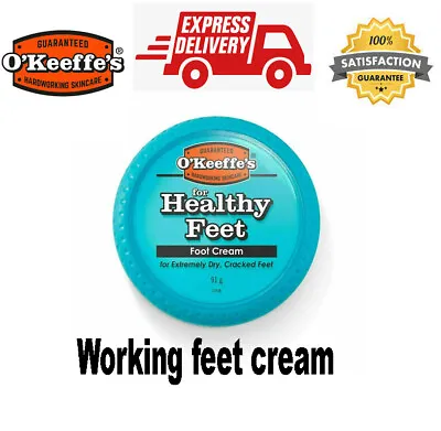 O'Keeffe's Working  Foot Cream Cracked Split Skin Non-Greasy O Keefs  • £8.99