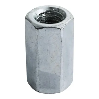 Long Nuts Hex Connector Nuts Stud Bzp Din 6334 - M6 M8 M10 M12 M16 M20 • £3.56