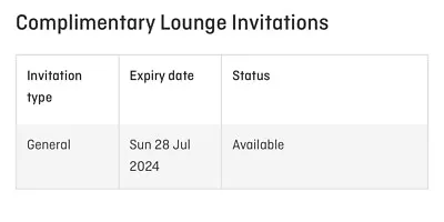 1 X Qantas Lounge Pass General - Expiry 28 July - Electronic Transfer • $63.63