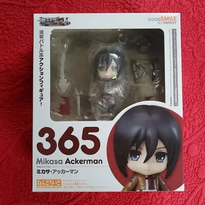 Good Smile Company Nendoroid 365 Attack On Titan Mikasa Ackerman Figure • $42