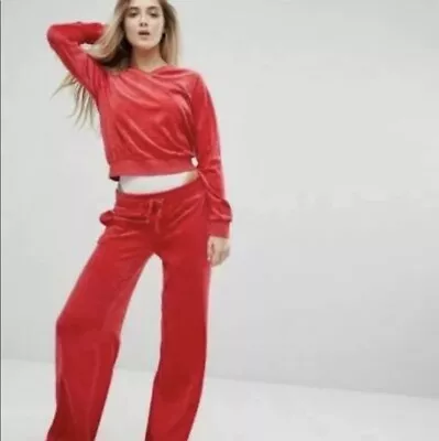 Juicy Couture Velour Red Tracksuits L • $35