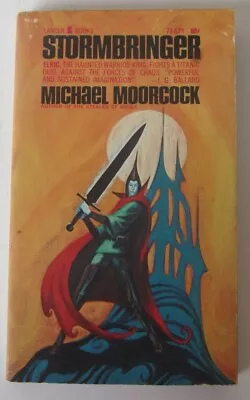 Stormbringer (The Elric Saga #6) Michael Moorcock PB 1st Lancer • $27.95