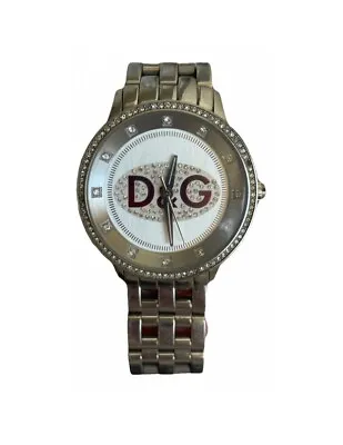  D&G Dolce & Gabbana Women's  STRASS PRIME TIME Stainless Steel Watch • £40