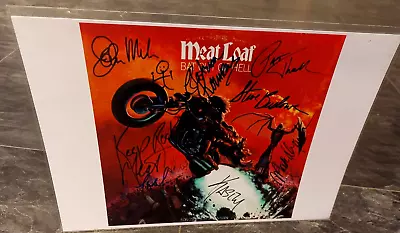 Meat Loaf - Bat Out Of Hell . Laser Signed Print. • £19.99