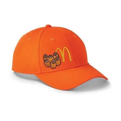 McDonalds McNuggets Nugget Buddies Orange Hat Cap Retro Cool One Size Fits All • $39.99