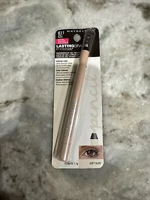 MAYBELLINE Lasting Drama Waterproof Gel Pencil Eyeliner 611 SOFT NUDE • $6.29