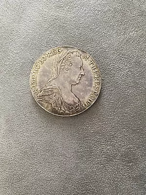 1780 Dated Maria Theresa Silver Thaler Coin • £20