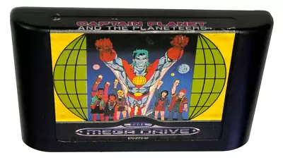 Captain Planet And The Planeteers Sega Mega Drive *Cartridge Only* • $29.90