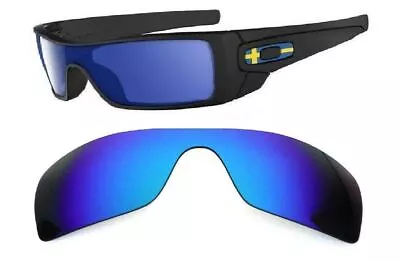 Galaxy Replacement Lenses For Oakley Batwolf Blue Color Polarized 100% UVAB • $7.85