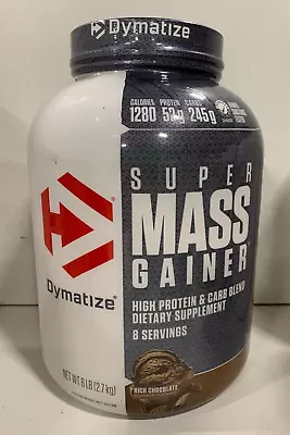 Dymatize Super Mass Gainer Protein Powder - Rich Chocolate 6 Lbs • $39.99