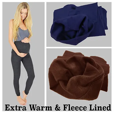 £7.99 • Buy  Womens Ladies Maternity Winter Thermal Warm Thick Full Length Leggings 