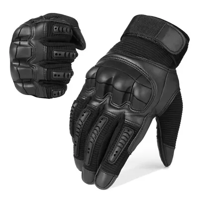 Motorcycle Gloves Full Finger Touch Screen Motorbike Dirt Racing Riding Gloves • $17.92