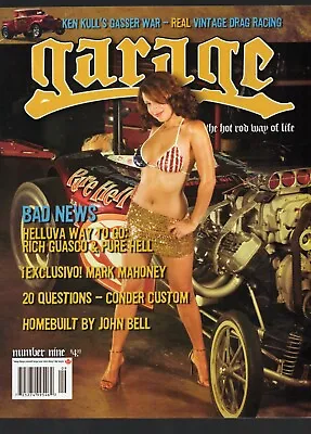 Garage Magazine 9 Hot Rod Cover Special Edition 2007 Jesse James UNREAD/ LIKE NE • $13.59