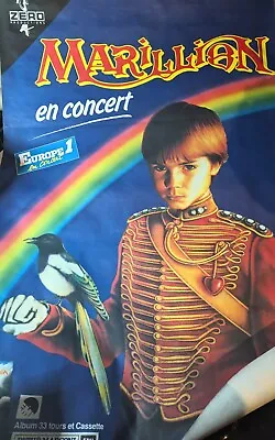 Marillion En Concert Promo Poster- HUGE- Misplaced Childhood Album- Europe- 80s • $179