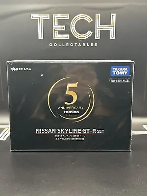 Takara Tomy Tomica PREMIUM NISSAN SKYLINE GT-R Set 5th Anniversary Sealed • $185