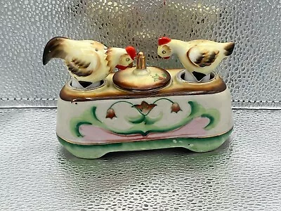 Vintage Nodding Chickens Salt & Pepper Shaker Table Set *Occupied Japan EXCELLEN • $50