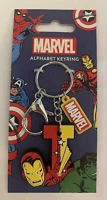 Marvel Iron Man Keyring: Letter J • £2.99