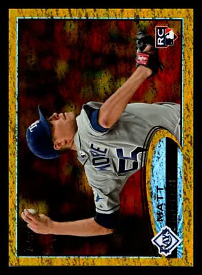 2012 Topps Gold Sparkle Matt Moore #129 Tampa Bay Rays • $1.57