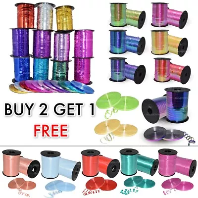 £1.99 • Buy 30M Balloon Curling Ribbon For Gift Wrapping Party Helium String Tie Decoration 
