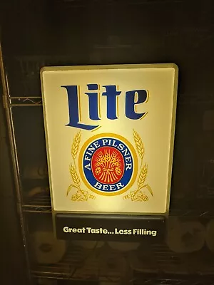 Miller Lite Florescent Sign • $100