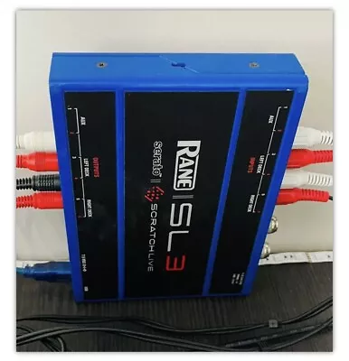 £265 • Buy Rane SL3 Serato Scratch Live Serato - Limited Edition Blue Digital Vinyl System