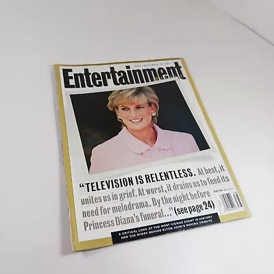 Entertainment Weekly Magazine September 19 1997 Princess Diana TV Is Relentless • $15