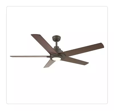 HDC Mickelson 52 In. LED Indoor Oil Rubbed Bronze Ceiling Fan With Light • $106.25