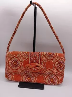 Vera Bradley Paprika Orange  Shoulder/clutch Handbag • $9.99