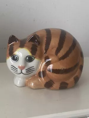 Quail Ceramics Pottery Cat Tim Crouching • £5.99