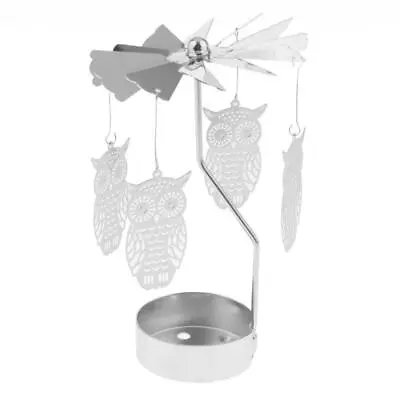 Romantic Rotating Candle Holder Lantern Stand Wedding • $7.90