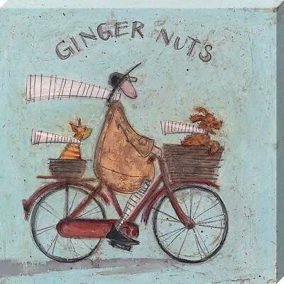 Sam Toft Canvas Print Ginger Nuts 30 X 30 X 3.8cm • £23.99