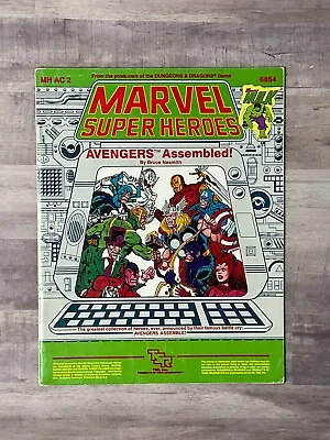 Avengers Assembled! - TSR Marvel Super Heroes Role Playing 6854 SEE PICS #KBC • $14.99