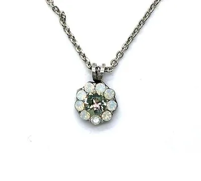 Necklace Pendant By Mariana Once Upon A Mariana Coll. Floral White Opal & Vit... • $60