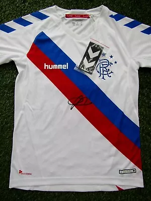 £33.99 • Buy Rabbi Matondo Hand Signed Rangers Away Football Shirt - Autograph