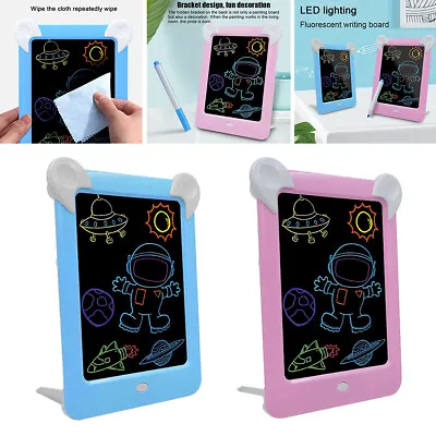 LED Drawing Pad Gifts For 3-10 Year Old Girls BoysKids Toys For 5 6 7 8 9 Year • £6.59
