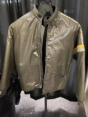 VTG 1980s Hondaline Honda Motorcycle Cafe Racer Jacket Mens L/XL Made In USA • $59.99