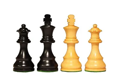 Wooden Special Black Chess Pieces Set Size 3.75  Inch Special Wooden Chess Coin • $87.97