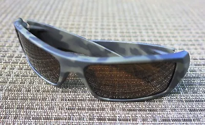 Oakley Gascan OCP Bronze Lens Sunglasses Woodland Camouflage Iridium OO9014 NEW • $123.98