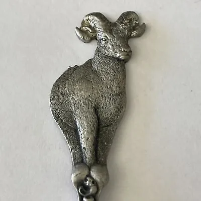 Vintage Souvenir Spoon Collectible Big Horn Sheep • £3.81