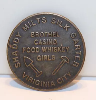 Vintage Brothel Token Madame Bee Jay Virginia City VA • $12.99