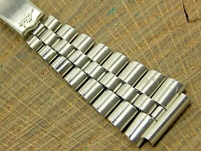 Mido Vintage NOS Watch Band Stainless Deployment Clasp 16mm Unused Bracelet • $40.50