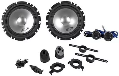 NEW Alpine (2) 6.5  Component Speakers.Pair.woofers.w/Tweeters.shallow Mount.4om • $85