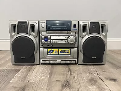 Aiwa Stereo System Vintage Fully Functional Surround Sound Ca-dw637 • $225