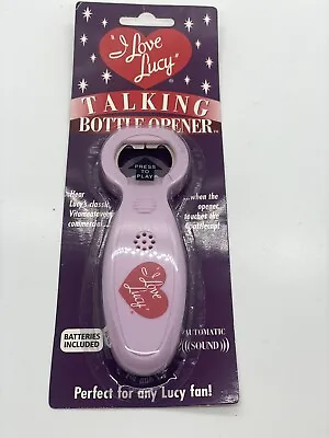 I Love Lucy Talking Bottle Opener Vitameatavegamin Lucille Ball New Sealed • $5
