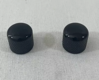 Ibanez RG Knurled Dome Knobs Black Snap-On Type • $14