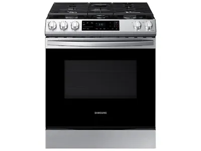 Samsung 30 Inch Slide-In Gas Smart Range Stainless Steel BRAND NEW - NX60T8111SS • $949