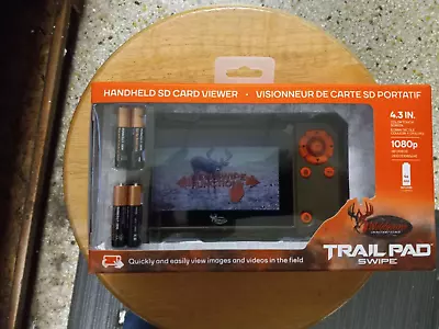 Wildgame Innovations VU60 Trail Pad Swipe 4.3  Handheld SD Card Viewer 🆕 • $33