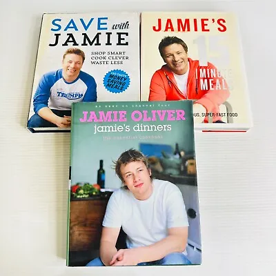 Jamie Oliver 15 Minute Meals Save With Jamie And Jamie's Dinner IngredientsLot • $32