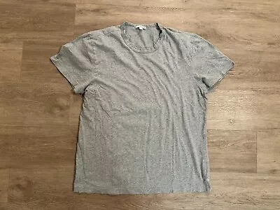 Standard James Perse T Shirt Mens 4 Gray Casual Cotton Crewneck Made In USA • $24.99